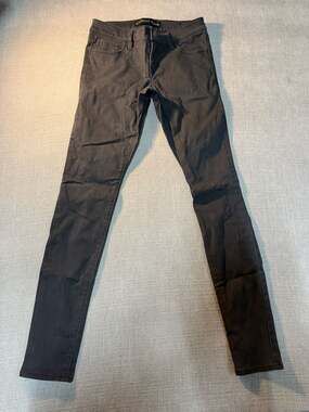 Express Jeans Stella Low Rise Black Legging Pants